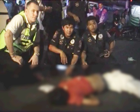 Medical Volunteers Attend the Scene